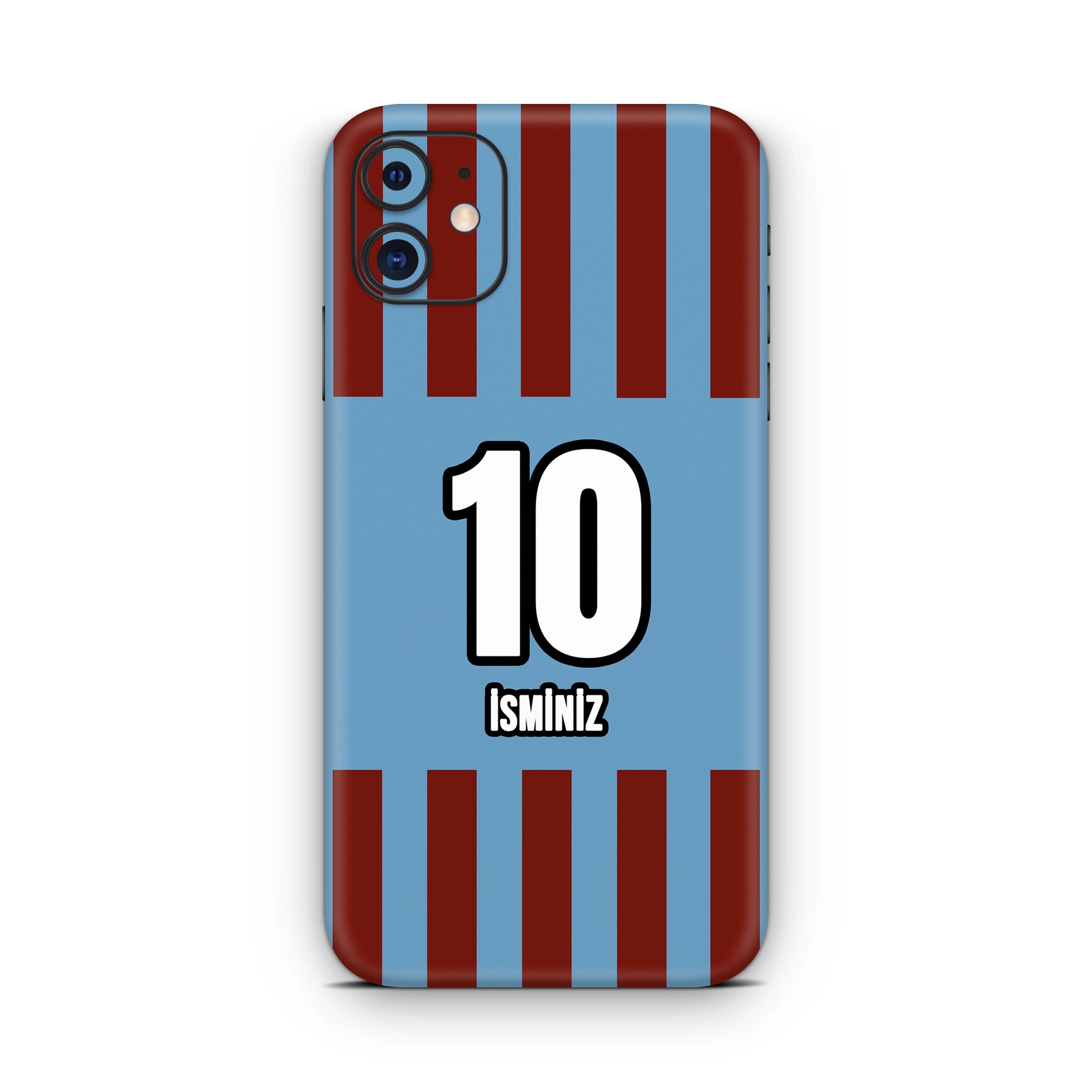 iPhone 11 Bordo Mavi Kaplama