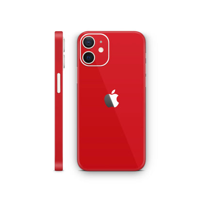 iPhone 12 Skin Wrap Sticker Decal Blood Red