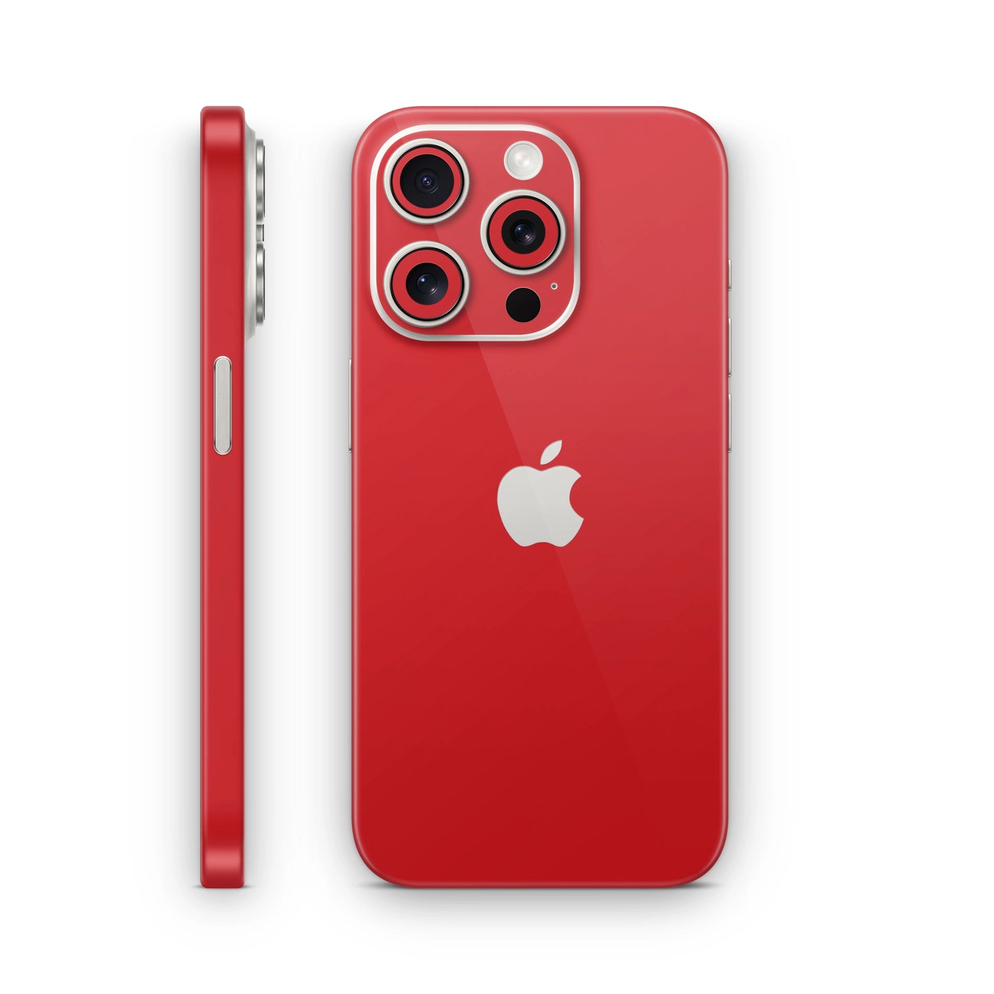 iPhone 15 Pro Skin Wrap Sticker Decal Blood Red